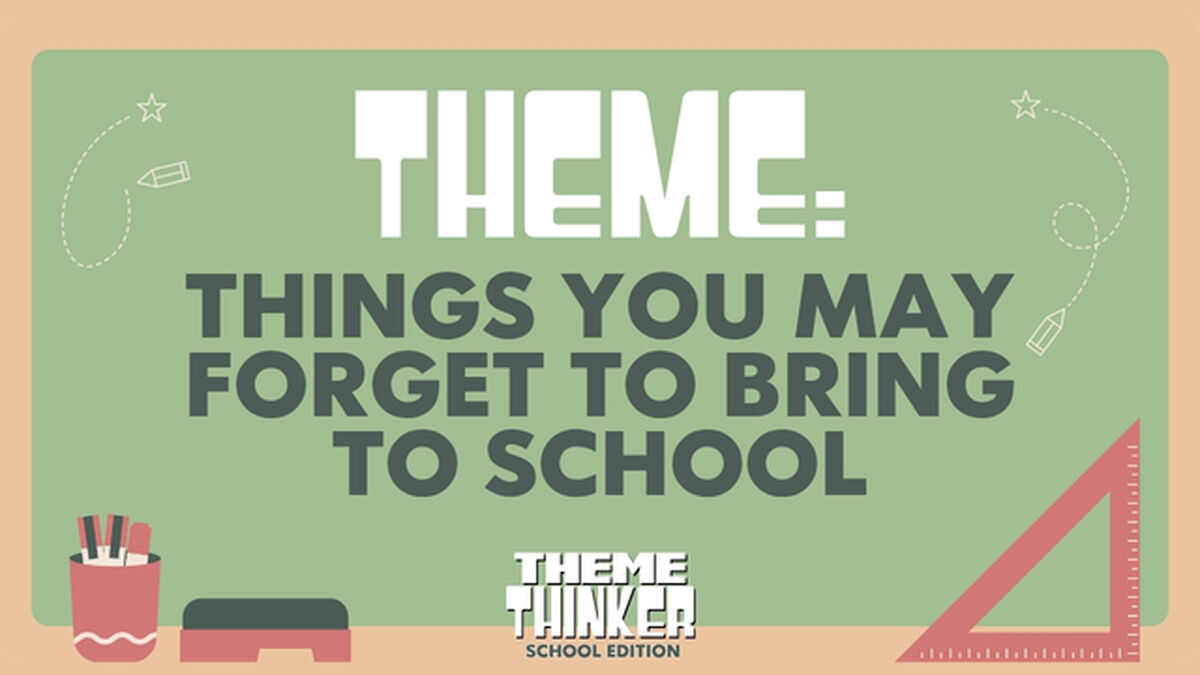 Theme Thinker: School Edition image number null